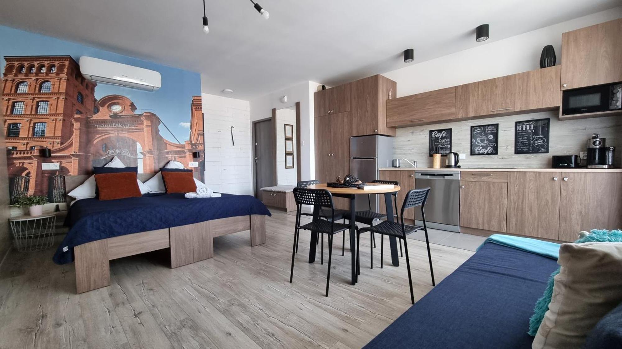 Q Meta - Manufaktura, Parking Gratis, Fv, Gwarancja Zadowolenia Apartment *